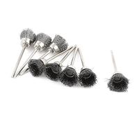 Aexit 8 Pcs 2.3mm Drill Hole 15mm Cup Shape Stainless Steel Wire Polishing Brush for Rotary Tool (ede1d9734625bc1264f99f33af90cde6)