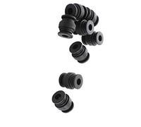 Aexit 8Pcs 8mm x 20mm Black Rubber s-hock Absorption PTZ Gimbal Damping Ball (f0dab87ba500cd474cea9fa86aa30ae4)