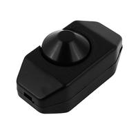 Aexit AC 230V/110V 50Hz Adjustable Desk Table Lamp Dimmer Switch Black (e1412f6baea41e4e90f2ba5dea0c7cbe)