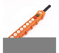 Aexit AC500V 2A Crane Hoist 10 Way Pendant Control Station Pushbutton Switch (8e32cd92df73ebd25d53eebd86f97985)