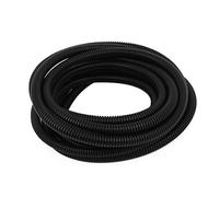 Aexit Black Plastic 11.5mm x 8.5mm Flexible Corrugated Conduit Pipe Hose Tube 5M Long (9f927885da170be49a63d406b81abf22)