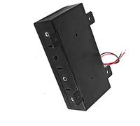 Aexit Black Plastic 4 x 1.5 V D Batteries 2 Wires Battery Holder Case w Cap (a84c47e583d3d83bc5c39eac97547566)
