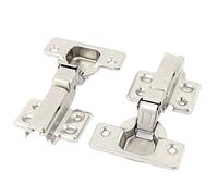 Aexit Cabinet Cupboard Door Self Closing Half Overlay Concealed Hinges Hardware 2 Pcs (201e07210b30722925264abb2154c5df)