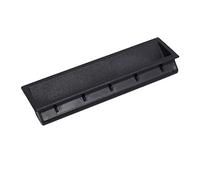 Aexit Cabinet Cupboard Sliding Door Plastic Rectangular Flush Pull Handle Black (e9cf7e46d7af28e2cb4d81bf0f4c7126)