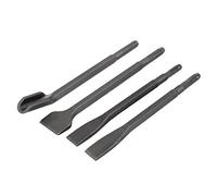 Aexit Chrome Steel Square Drill Hole U-Shaped and Flat Bit Concrete Chisel Set 4 in 1 (528325c0f4a8a26cc863b017f7c73ec1)