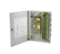 Aexit DC 12V 10A 18 CH 18 Channel CCTV Camera Distributed Power Supply Box (ec3f2ba35dddb56573dd3dfcf9efe4cf)