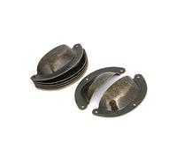 Aexit Drawer Iron Antique Style Shell Cup Pull Handles Bronze Tone 100mm Length 10pcs (583278b2aac6656e5e61e0fbca5d2d77)