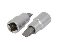 Aexit FD10 Slotted Head 1/2-inch Square Chrome Vanadium Steel Drive Socket Adapter 2pcs (cfb3584676cfcecca08dfa351b73954b)