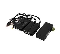 Aexit Four DC5V POE Splitters 4 LAN POE Ports Power Supply Box Ethernet for IP Camera Kit (14f884786a9522fb679b5e670149037c)