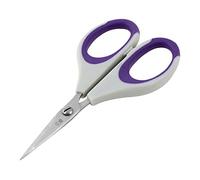 Aexit Home Office Purple Gray Handgrip Stainless Scissors Cutter 4.5" (b3d5e80b06a6ef77e3666060eaea8631)
