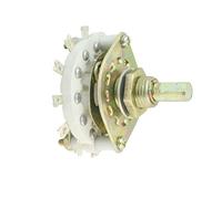Aexit KCZ1*7 1P7T 1 Pole 7 Way Single Deck Band Channel Rotary Switch (b7c14b185a68170e14c09f13708a652d)