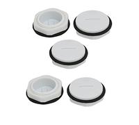 Aexit M32 Nylon Male Threaded Cable Gland Screw End Cap Cover Gray 5pcs (9a2c08496c1613bdb27d67ac697a64ed)