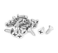 Aexit M5.5x16mm 316 Stainless Steel Flat Head Phillips Self Tapping Screws Bolts 20pcs (e24644dd430b9f97c0c422fe9e9d0023)
