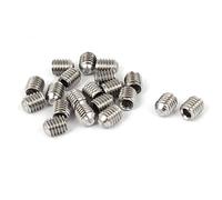 Aexit M5x6mm Cup Point Hex Socket Grub Set Screws 20pcs for Gear (7e1db4844e6e601d96125443a3a5c440)