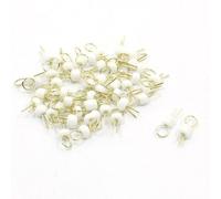 Aexit PCB Breadboard 3.2mm Dia Ring Head Electronic Test Pin White 50 Pcs (a39a7b65ce6aad9a71661fd48636335d)