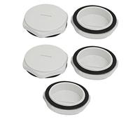 Aexit PG42 Nylon Male Threaded Cable Gland Screw End Cap Cover Gray 5pcs (6020e43485a759b092dc77f4e419e85a)