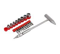 Aexit T Wrench H-ammer Hex Nut Socket Screwdriver Bit Assorted Tool Set 22 in 1 (87a39ab7ed6969122d3306ab2414dff8)