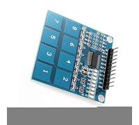 Aexit TTP226 DC 3-5V 8 Channel Capacitive Touch Key Digit Sensor PCB Module (998ad8b4026d9b54a17e2c8374a74540)