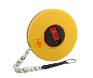 Aexit Yellow Plastic Case Retractable White PU Tape Measure Ruler 15M (53a47d7fd7f8111eaa0f305dc5c3310e)