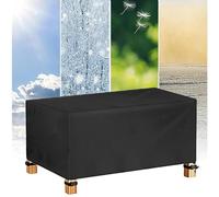 AEXOIO Cube Garden Furniture Covers 190x80x60cm/Length X Width X Heigh Balcony Furniture,600d Oxford Fabric Waterproof Windproof for Patio Table, Chair, Rattan Sofa, Garden, Square/Rectangular