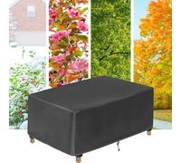 AEXOIO Large Garden Furniture Cover 120x95x125cm/LxWxH Rectangular Outdoor Veranda Patio Garden Furniture Covers,Dust-Proof, UV-Resistant & Tear-Resistant for Patio Table,Chair,Rattan Sofa