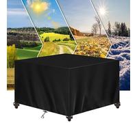 AEXOIO Outdoor Furniture Covers Waterproof 320x210x105cm Waterproof Cover for Garden Furniture,Patio Set Cover Square,Garden Sofa Covers,Protects Against Snow All-Weather Protector with Drawstring