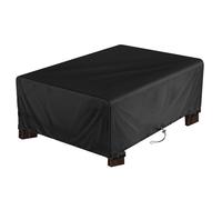 AEXOIO Rattan Covers Waterproof 160x80x70cm/Length X Width X Heigh Patio Set Covers Rectangular,600d Heavy Duty Oxford Fabric for Patio Rattan Sofa Table Chair Set Cover Windproof, Anti-UV