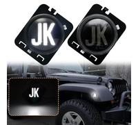 Aexploer Side Marker Lights Compatible with Wrangler JK 2007-2018 Front Fender Full LED Lights,2024 NEW,Favorite of Off-Road Enthusiasts (Clear Lens White Lights)