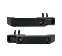 Aextroi Door Handle Replacement Automotive Exterior Outside Door Handle for Land for Rover for Defender 90 110 130 Black(2pcs Black)