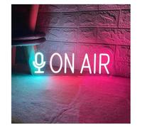 Aextroi neon Lights Sign On Air for neon Sign Live Streaming Recording Light Decor Studio Bedroom Game Room(Pink)