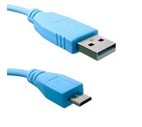 Aexus Console Cable for Cisco | USB Type A to Micro-B 6 ft (1.8 Meters) | CAB-USB-UB= | USB 2.0