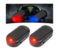 Aexzr Car Stealth Jammer, The Car Stealth Jammer Unveiled,Car Jammer,Car Solar Analog Anti-Theft Device (Red 2PC)