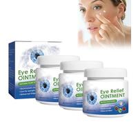 AEXZR Eye Relief Ointment,Night Dry Eye Ointment, Moisturizing and Healing for Fresh Eyes, Soothes Irritated and Sore Eyes (3pcs)