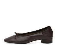 Aeyde Women's Onda Round Toe Ballet Flats Moka