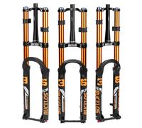 AEYINO Downhill Air Suspension Fork 27.5/29 15 * 110mm Boost Tapered, Travel 180mm 36mm Inner Tube Thru Axle Rebound Adjustment Disc Brake Front Forks, fit Mountain Bike AM FR DH ect.