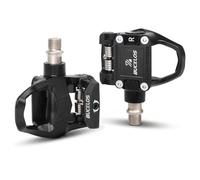 AEYINO Dual-Side Clipless Pedals, Compatible with Look Delta & Shimano SPD, Replacement Pedals for Peloton Bike, Aluminum Pedal 9/16" for Indoor Outdoor Road Cycling