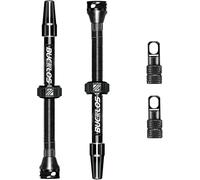 AEYINO Presta Tubeless Valve Stem Durable Aluminum 40/44/55/60/80/100mm | Kit with Valve Core Removal Tool for MTB / Road Mountain Gravel Bikes & Carbon Rims Black, Red, Blue, Orange, Purple, Silver
