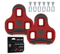 AEYINO Road Bike Cleats Compatible with LOOK KEO Pedals for Road Bike - Anti-Slip Rubber Desgin Bicycle Clipless Bike Grip Clip Pedals for Indoor Cycling Clips(9/16")