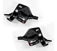 AEYINO Shift Lever - Right Compatible with M3100-SL-R Core 9 Speed for MTB | Made of aluminum alloy and equipped with a gear display window, it can quickly switch gears and is compatible with most bike