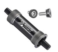 AEYINO Square Taper Bottom Bracket - 68/120x110.5 113 118 120 122.5 124.5 127 174mm Bicycle BSA Brackets for Mountain/MTB/BMX/Road/Fat Bike Compatible with Shimano