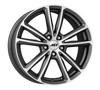 ALLOY WHEEL AEZ TIOGA TITAN 8X19 5X112 GRAPHITE MATT/POLISHED 4YE