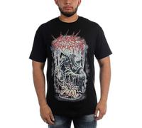 AEZWLTCCD Cattle Decapitation Mens Plague Borne Short Sleeve T-Shirt Men Black