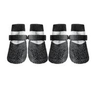 Aezzybe Pet Shoes 2 Pairs, All-Season Dog Booties - Waterproof Non-Slip Durable Soft Sole, Suitable for 17-39 lbs Dogs, Paw Protection for Rain, Snow, Hot Pavement & Daily Walks