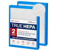 AF-10FL / AF-15FL True HEPA Filter Replacement Compatible with HoMedics AP-10, AF-10 AP-15 AF-15 Air Purifiers by LifeSupplyUSA (2-Pack)