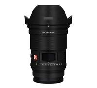 AF 16 1.8 Anti-Scratch Camera Lens Sticker Coat Wrap Protective Film Skin Cover for Viltrox AF 16mm F1.8 fit for Sony Mount (Mamba Black)