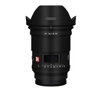 AF 16 1.8 Anti-Scratch Camera Lens Sticker Coat Wrap Protective Film Skin Cover for Viltrox AF 16mm F1.8 fit for Sony Mount (Armor Fiber Black)