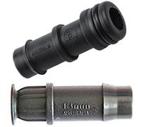 AF Garden Supplies 13mm End Stop Plug with Male Snap-On Connector for Irrigation/Hydroponics Pipe/Tube Antelco