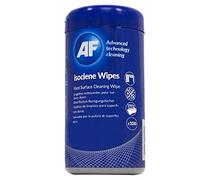 AF Isoclene - Wet Isopropyl Alcohol Wipes / Isopropanol IPA Cleaning & Degreasing Wipes - Tub of 100 ideal for electronics, 3D printer, lab technicians