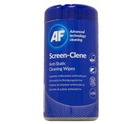 AF Anti-Static Screen-Clene Wipes Tub (100 Pack) SCR100T
