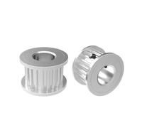 AF type 22T/23T/24T/25T/26T/27T/28/29 tooth MXL synchronous pulley inner hole 4/5/6/6.35-12.7mm, suitable for 6/10mm width linear pulleys(Bore 12.7mm,27T,For 6mm Belt)
